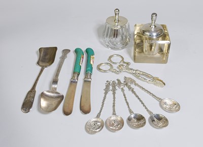 Lot 55 - A Collection of Assorted Silver, including a...