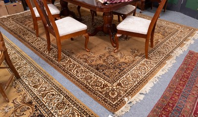 Lot 1187 - Machine Made Rug of Oriental Design, the field...