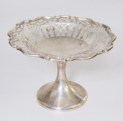 Lot 96 - A George V Silver Pedestal Bowl, by The...