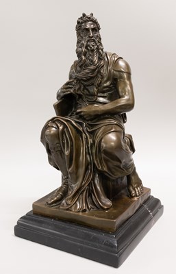 Lot 304 - After Michelangelo Buonarroti, a patinated...