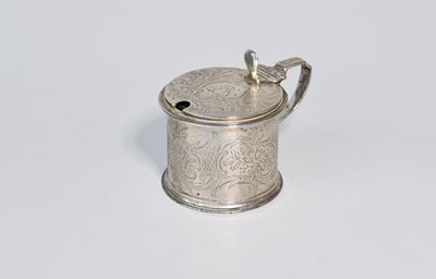 Lot 91 - A Victorian Silver Mustard-Pot, by Charles...