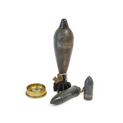 Lot 183 - An Inert Second World War Russian BM37 82mm...