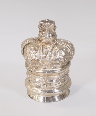 Lot 74 - A Victorian Silver Novelty Pepperette, by...