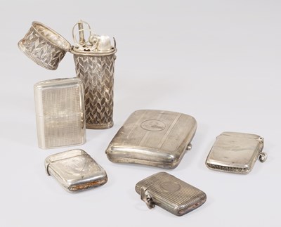 Lot 44 - A Collection of Assorted Silver Boxes,...