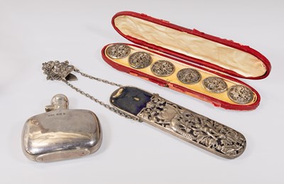 Lot 45 - A Collection of Assorted Silver, comprising an...