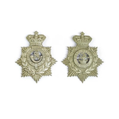 Lot 81 - A Victorian Helmet Plate to the 1st...