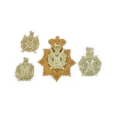 Lot 85 - A Victorian Helmet Plate to the King's Own...