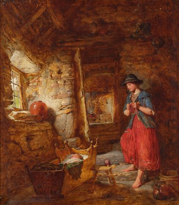 Lot 364 - Alfred Provis (exh.1883-1886) "Repose" Signed...