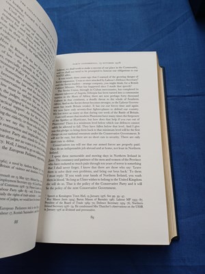 Lot 9 - Thatcher (Margaret). The Collected Speeches of...