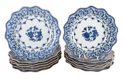 Lot 29 - A Set of Twelve Chinese Porcelain Soup Plates,...