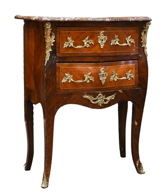 Lot 1144 - A French Louis XV-Style Rosewood and...
