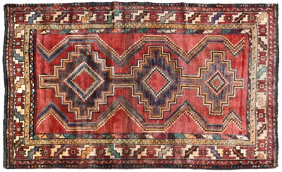 Lot 225 - Luri Rug West Iran, Circa 1960 The abrashed...