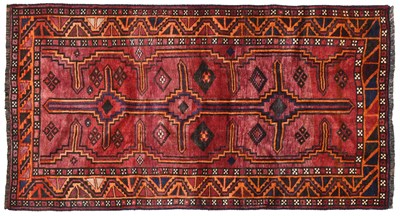Lot 215 - Luri Rug West Iran, Circa 1970 The abrashed...