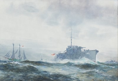 Lot 408 - Frank Henry Mason RBA, RI, RSMA (1875-1965)...