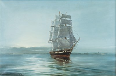 Lot 414 - John Bentham-Dinsdale (1927-2008) "Becalmed,...