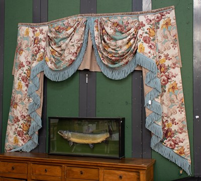 Lot 1038 - Mulberry Home Floral Rococo Linen Window...