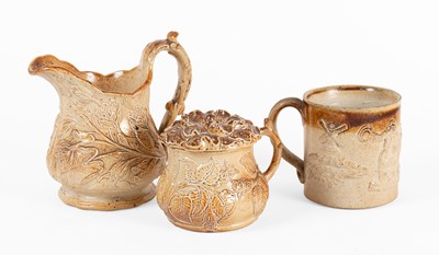 Lot 67 - A Brampton Salt Glazed Stoneware Conserve Jar...
