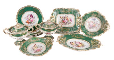 Lot 49 - A Spode Felspar Porcelain Part Dessert Service,...