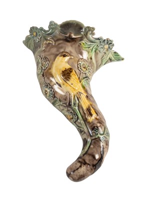 Lot 31 - A Whieldon Type Creamware Wall Pocket, circa...