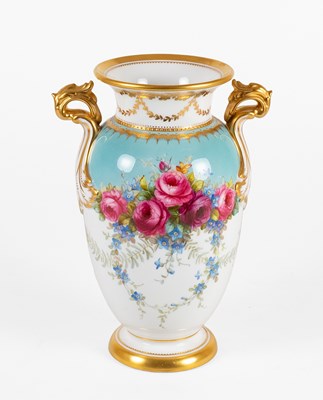 Lot 82 - A Spode Copeland's China Porcelain Vase, early...