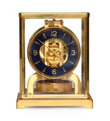 Lot 269 - A Brass Atmos Clock, signed Jaeger LeCoultre,...