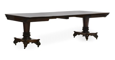 Lot 504 - A William IV Mahogany Extending Dining Table,...