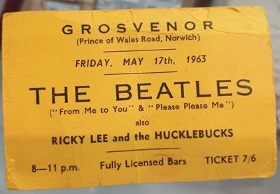 Lot 3183 - Beatles 1963 Signed Concert Ticket