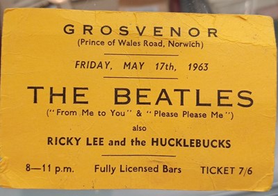 Lot 3183 - Beatles 1963 Signed Concert Ticket