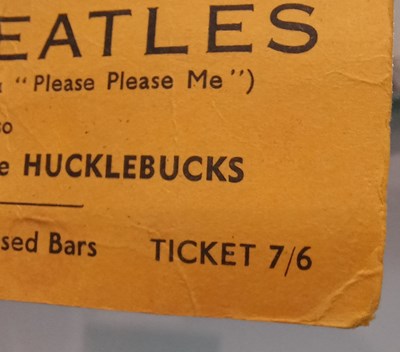 Lot 3183 - Beatles 1963 Signed Concert Ticket
