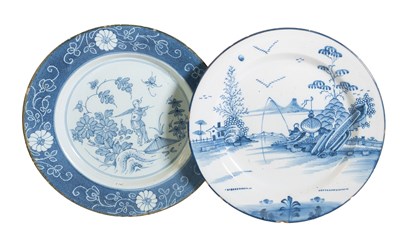 Lot 1226 - An English Delft Dish, circa 1750, painted in...