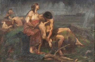 Lot 372 - Attributed to Septimus Edwin Scott (1879-1962)...