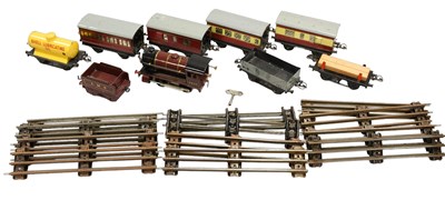 Lot 3331 - Hornby O Gauge C/w 0-4-0 LMS 5600 Locomotive