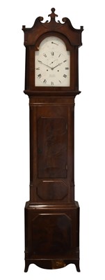 Lot 260 - A Mahogany Eight Day Chiming Longcase Clock ,...