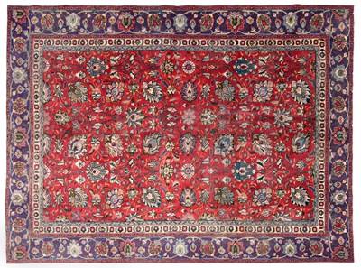 Lot 224 - Tabriz Carpet North West Iran, Circa 1950 The...