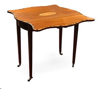 Lot 595 - A Victorian Mahogany, Rosewood-Crossbanded and...