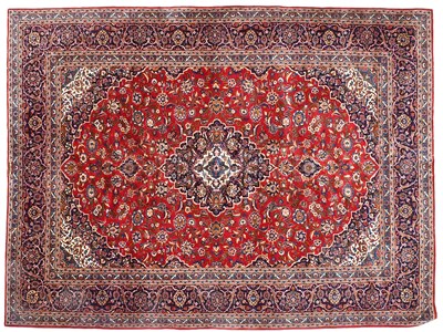 Lot 223 - Kashan Carpet Central Iran, Circa 1970 The...