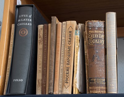 Lot 1156 - Assorted Books, including Russian literature,...
