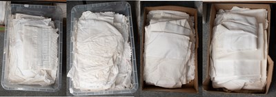 Lot 1029 - A Quantity of Decorative White Linen and...