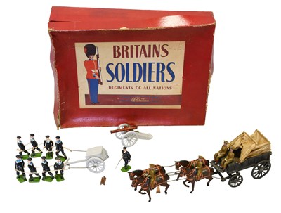 Lot 3444 - Britains Royal Navy Landing Set