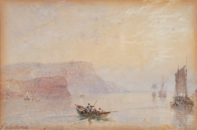 Lot 1010 - George Weatherill (1810-1890) Fishing vessels...