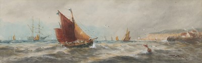 Lot 401 - Attributed to Thomas Bush Hardy (1842-1897)...