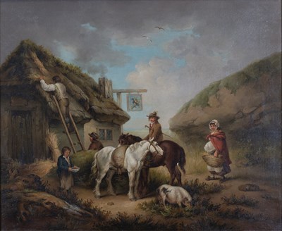Lot 328 - Follower of George Morland (1763-1804) Rustic...
