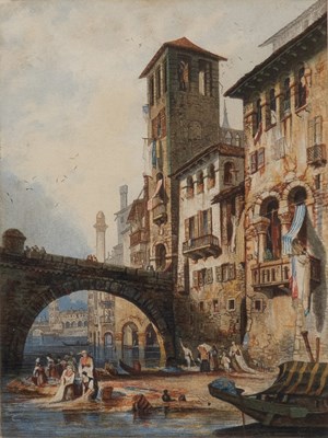 Lot 1063 - Follower of David Roberts RA (1796-1864)...