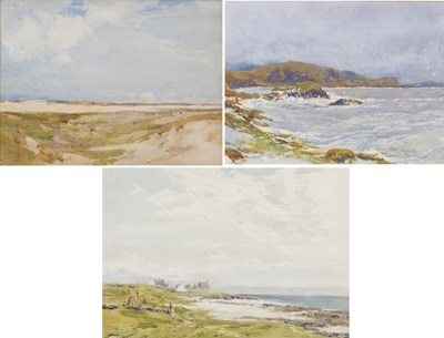Lot 346 - Hubert (Coutts) Tucker RI (1851-1921) "A Sandy...
