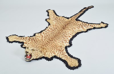 Lot 124 - Taxidermy: Indian Leopard Skin Rug (Panthera...