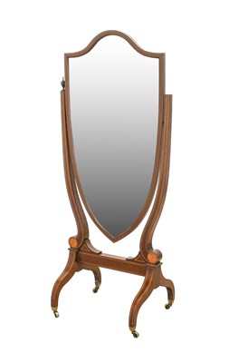 Lot 594 - An Edwardian Mahogany and Boxwood-Strung...