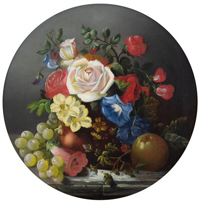 Lot 394 - Mrs Maria Margitson (fl. 1857-1864) Still life...