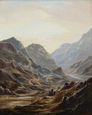 Lot 359 - Charles Leslie (fl.1855-1885) "In Glen Tilt"...