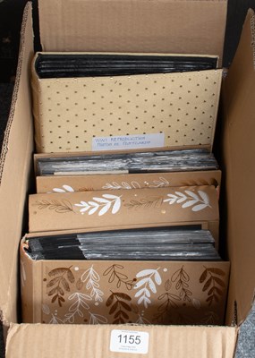 Lot 1155 - Four Albums of WW1 Postcards and one album of...