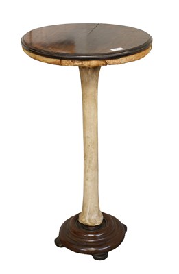 Lot 72 - Natural History: A Giraffe Leg Bone Pedestal...